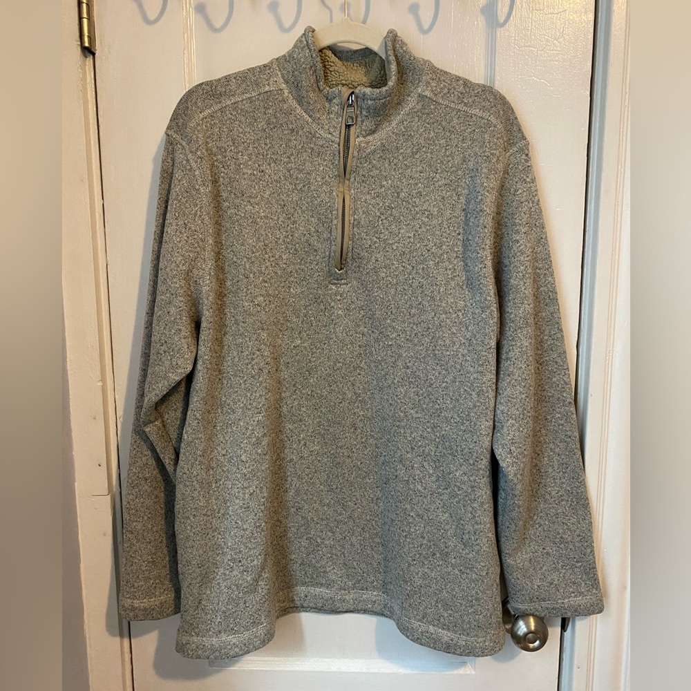 Men’s XL Bass quarter zip fleece